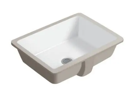 rectangle shape - basin
