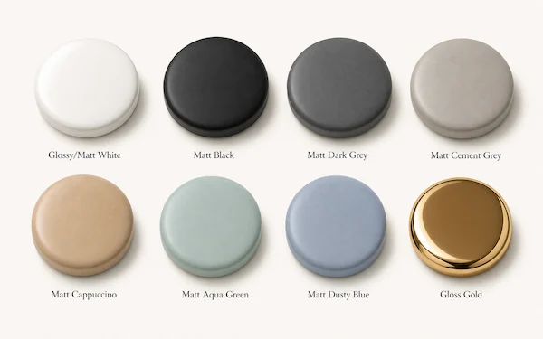 toilet shade options