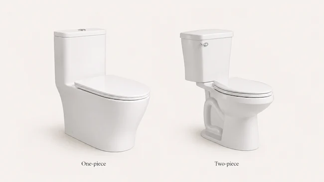 siphonic toilet-onepiece-twopiece