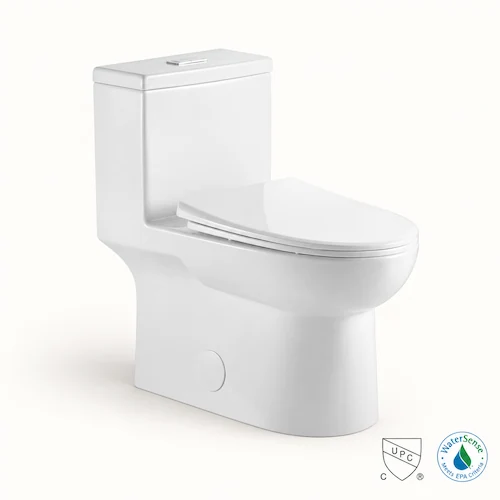 2022-cUPC one-piece siphonic toilet