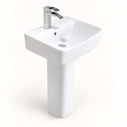 3975-CE certified full pedestal basin
