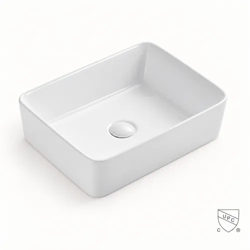 8049-cupc above counter top basin-retangular