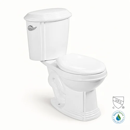 9937-cUPC two-piece toilet with single flush