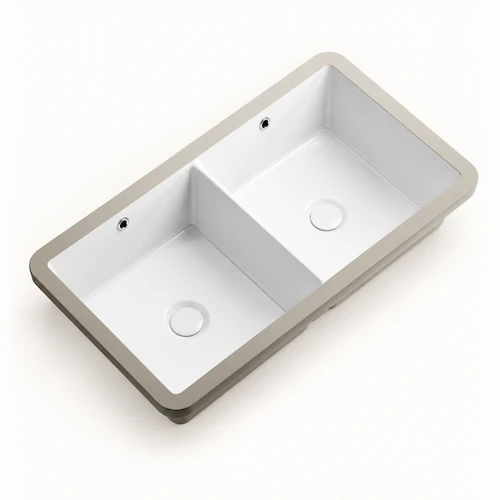 HC1190-68-undermount double washbasin