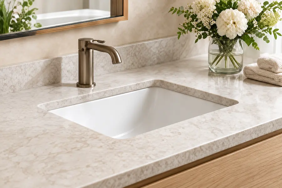 under-mount sink preview