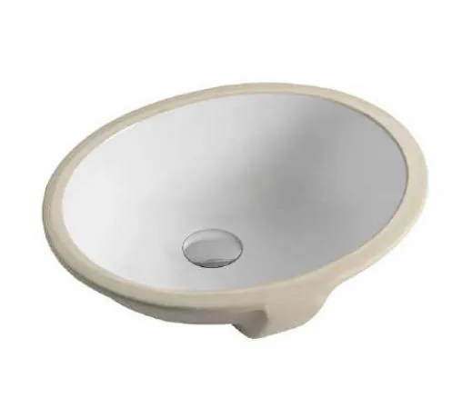 upc oval undermount sink-1714