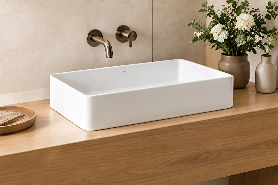 rectanglar vessel sink preview